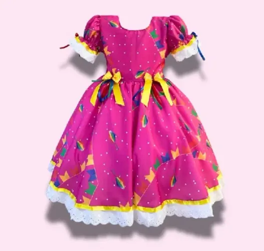 Vestido festa junina infantil