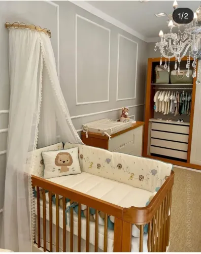 Vendo kit de berço tema Safari