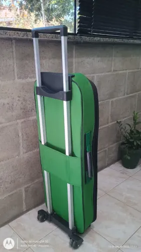  Bolsa com Carrinho - Kit Oxigênio Portátil 5 litros