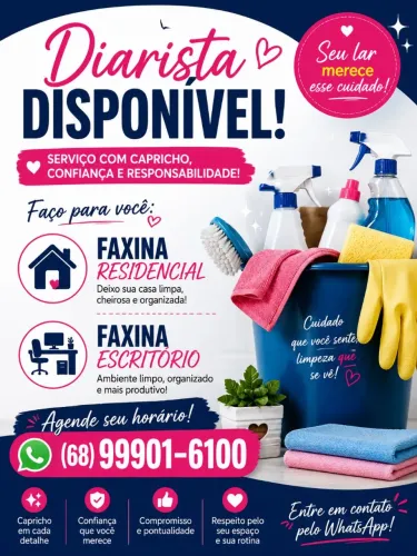 Marque sua faxina