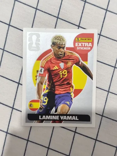 LAMINE YAMAL PRATA EXTRA STICKER