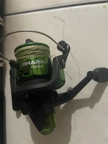 Vara de pescar e tarrafa nova mini
