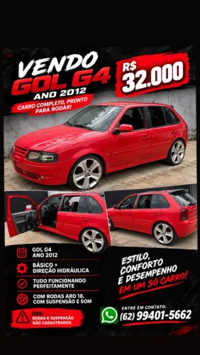 Volkswagen Gol Geração IV City Trend 1.0 8V MI Total Flex Mec. 4P 2013
