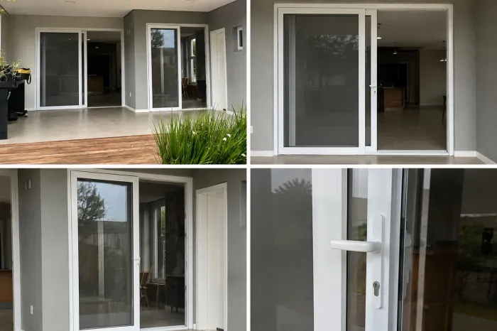 PORTAS/JANELÕES DE PVC COM TELA MOSQUITEIRA - SOB MEDIDA