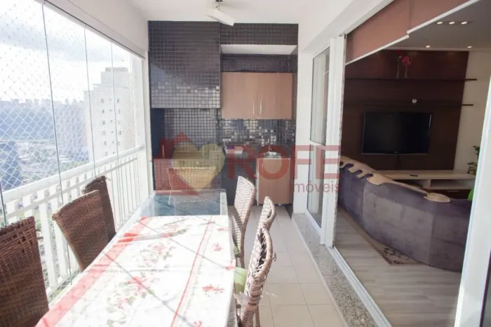 Apartamento com 2 dormitórios e sala ampliada à venda, 121 m² - Granja Julieta - São Paulo