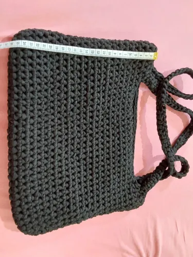 Bolsa de croche 36 X 25 cm