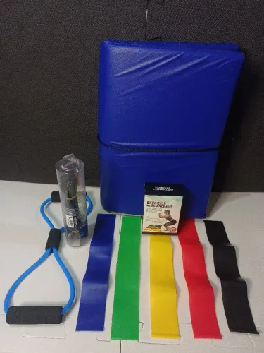 Kit Completo Para Treinar em Casa Exercícios de Academia, Fitness, Cardio