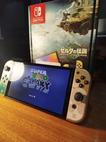 Nintendo Switch edição Zelda desbloqueado 