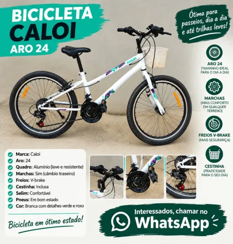 Bike Caloi aro 24