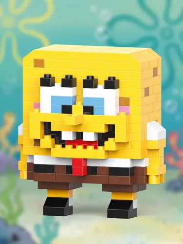 Bob Esponja | Mini Blocos de Montar 