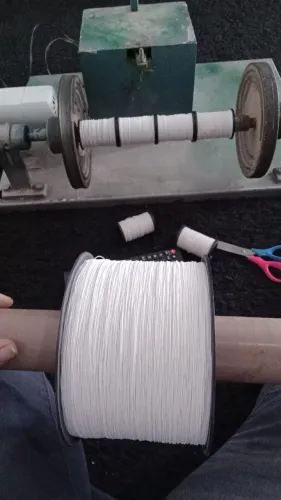 Maquina de enrolar linha de pipa