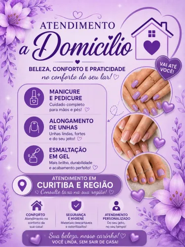 Manicure a domicílio 
