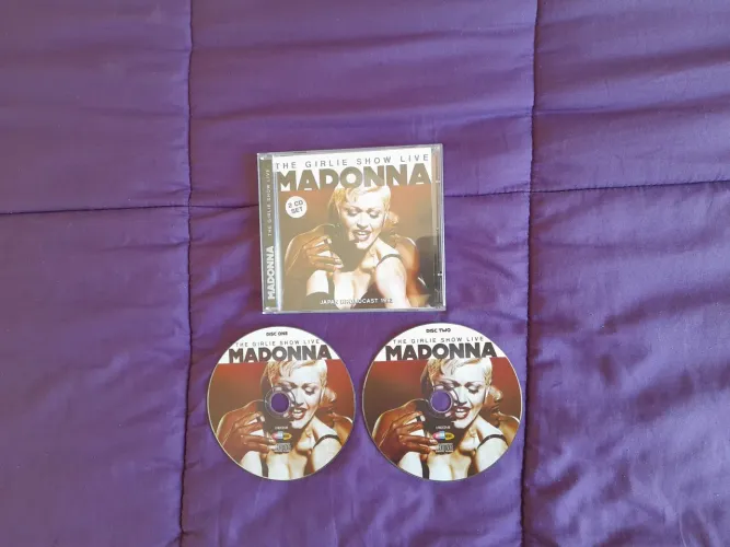 Madonna CD Duplo The Girlie Show Live Importado!