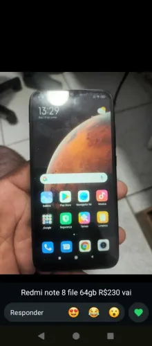 vendo redmi note 8 64gigas