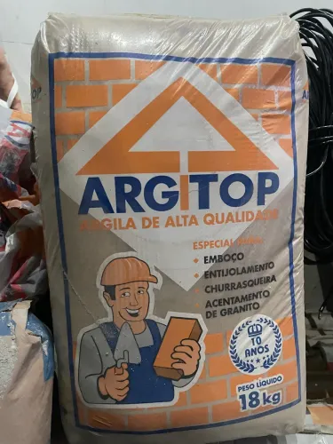 Argila argtop 18 kg 8 sacos