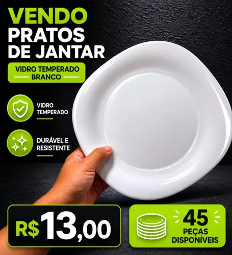 Pratos para jantar