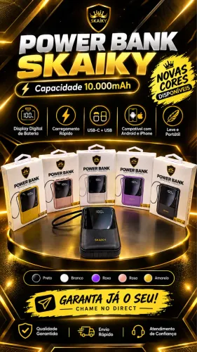 Powerbank Skaiky 10.000 MAH Mini