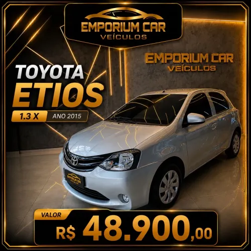 Toyota Etios X 1.3 Flex 16V 5P Mec. 2015