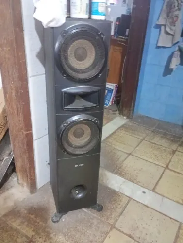 Par caixas Sony colunas 6 ohms