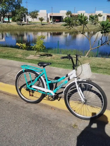 Bicicleta aro 26 com 6 marchas