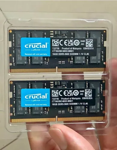 Memória RAM 5600Mts notebook