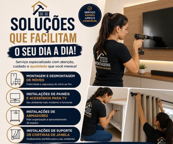 MONTADORA DE MÓVEIS EM GERAL
