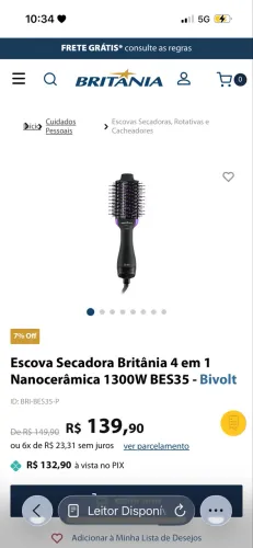 Escova Britânia