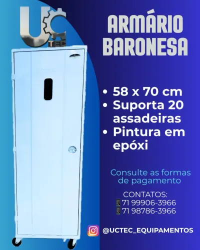 Armário para pão 58x70, Baronesa
