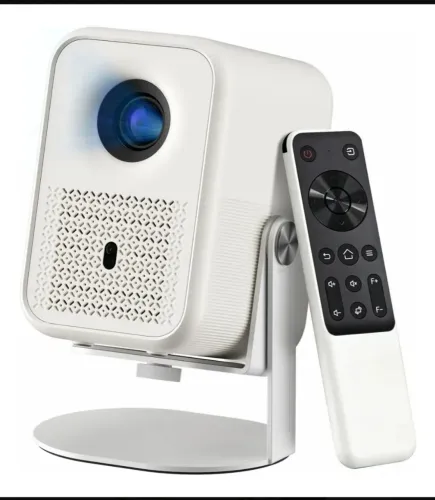 Projetor Basike 4K Portátil com Wi-Fi, Bluetooth e Resolução 1080P