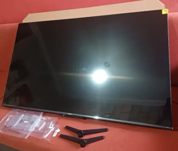 SMARTV 55 POLEGADAS (UHD 4K) HISENSE! NOVA (para retirada). TROCO! PARCELO 12X