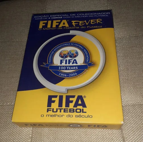Fifa Fever (3 DVD's) - edição de colecionador não aberta