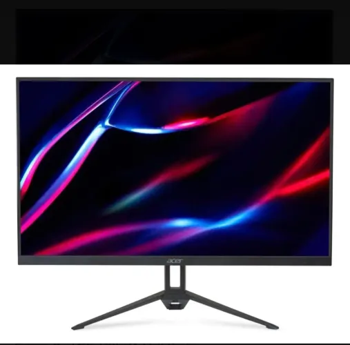 Monitor Gamer Acer Nitro 23,8'' 120hz Fhd Led Ips Zero Frame Kg243y G0bi Bi-Volt Preto
