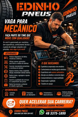 Vaga de mecânico