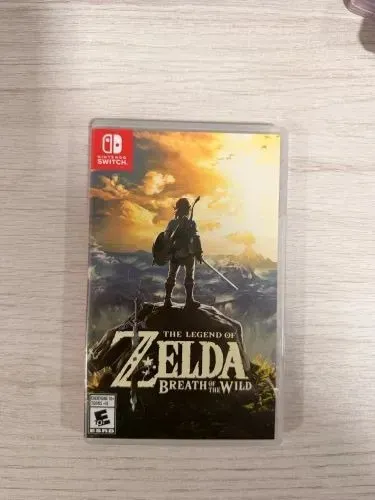 Jogo de Switch the Legends of Zelda breath of the wild 