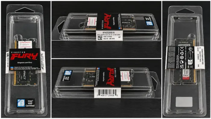 Memória Notebook Kingston Fury Impact DDR4 16GB 3200MHz - Excelente Estado