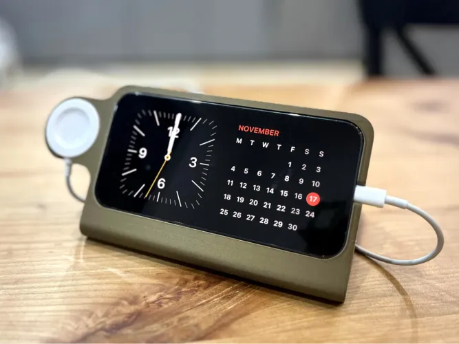 Base de carregamento iPhone e Apple Watch 