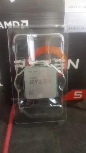 Processador AMD Ryzen 5 5600G  Caixa + Cooler Wraith Stealth
