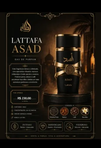 PERFUMES ÁRABES ORIGINAIS - DIVERSAS MARCAS