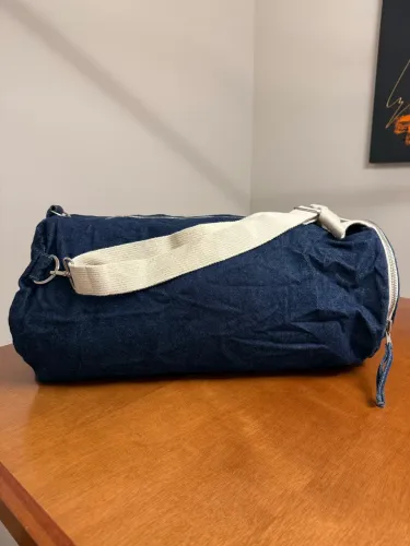 Bolsa média Damyller jeans viagem academia