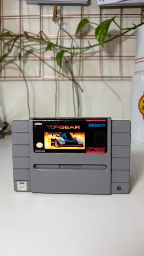 Fita cartucho Super Nintendo (SNES) Top Gear