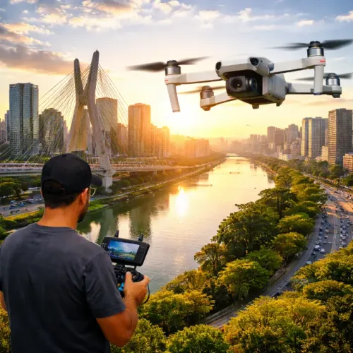 Curso de Piloto de Drone em Brasília - 100% Presencial - DJI Mini e DJI Neo