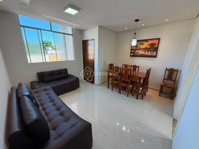 Apartamento de 03 quartos mobiliado no Novo Eldorado