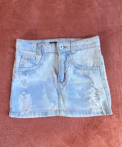 Saia jeans