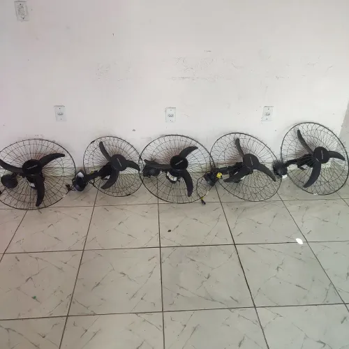 05 Ventiladores de parede ( preço dos 5)