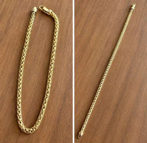 Pulseira 4.4g ouro 18k