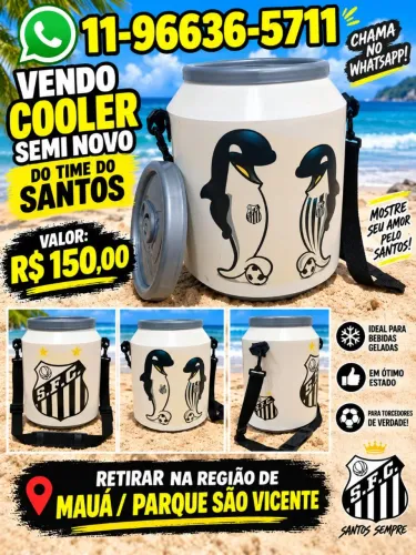 Vendo Cooler colocar Bebidas, Gelo Semi Novo