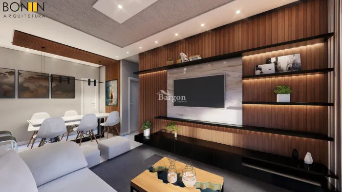 Apartamentos 2 quartos com suíte e varanda gourmet a venda no bairro Cascatinha