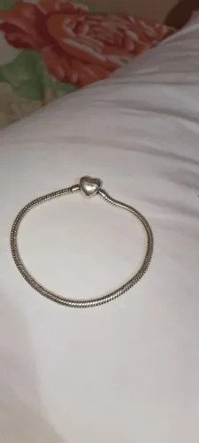 Pulseira Rommanel romântica para berloques