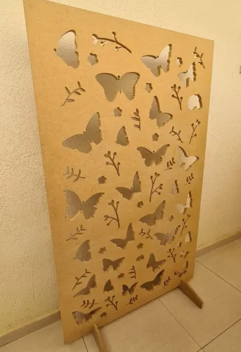 Divisória / painel decorativo em MDF