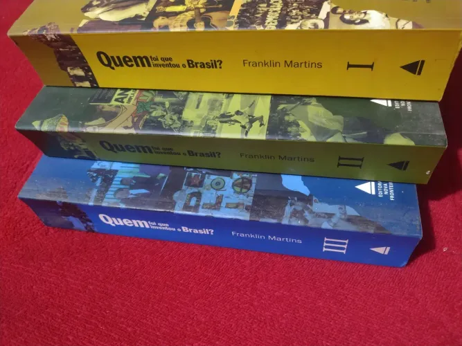 Coleção Completa - Quem foi Que inventou o Brasil. 